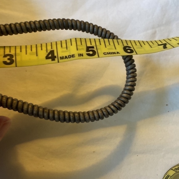 Gray wicker utensil holder - Picture 7 of 9